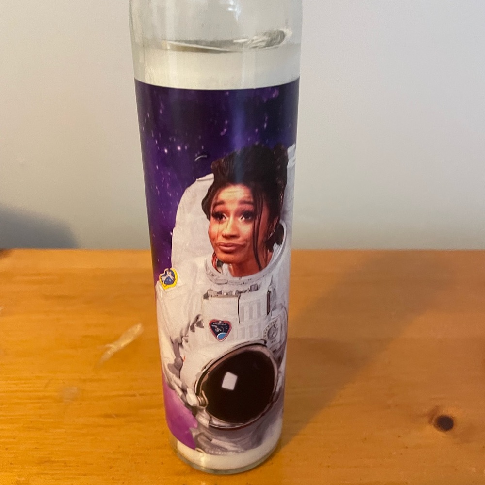 cardi b candle